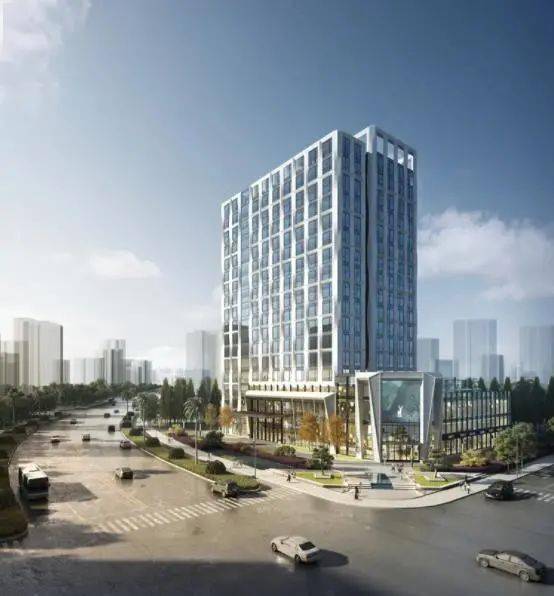 濱海新城17層精品酒店封頂,系恒宇集團開發